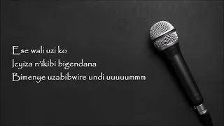 IKIGENI LYRICS BY NKURUNZIZA FRANCOIS