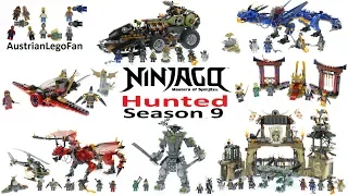 All Lego Ninjago Season 9 Hunted Sets Summer 2018 - Lego Speed Build Review