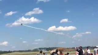 PT.2 - Plane Crash @ Good Neighbor Day Airshow at PDK Airport Atlanta Wolfpitts Biplane Greg Connell