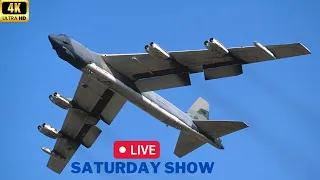 First ever 4K #RIAT LIVE 🔴 SATURDAY from RAF Fairford |15.07.2023| #live #airshow  #military
