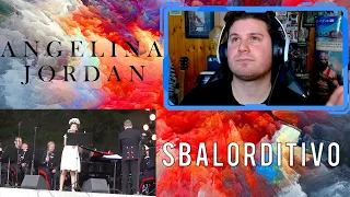 SBALORDITIVO! | ANGELINA JORDAN IT'S A MAN'S WORLD REACTION