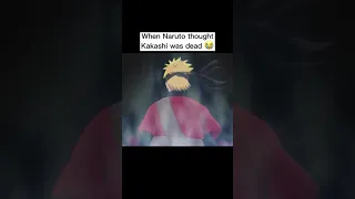 When Naruto thought Kakashi was dead