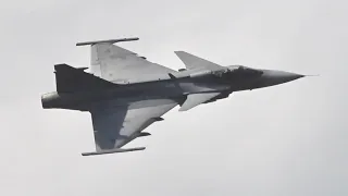 Saab JAS-39C Gripen Czech Air Force flying Display Volkel 2019 AirShow