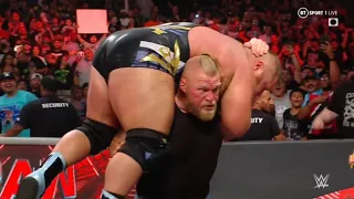 Brock Lesnar destroza a Alpha Academy  - WWE Raw 11 de Julio 2022 en español | WWE en español