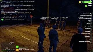 Одно из вечерних построение в армии. GTA 5 RAdmir 2 сервер