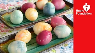 How to make marbled Easter eggs | Heart Foundation NZ