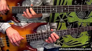 Soukous Thumb Technique | Learn African Bass Guitar | Edd Bateman