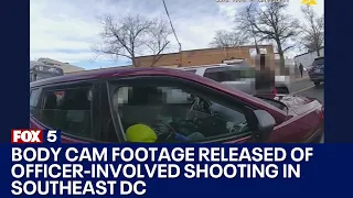 Body camera footage released of officer-involved shooting in Southeast DC | FOX 5 DC