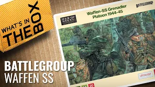 Unboxing: 20mm Waffen-SS Grenadier Range | Battlegroup