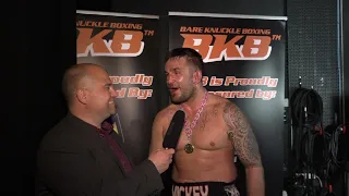 MICKEY PARKER PRO BARE KNUCKLE BOXER POST FIGHT INTERVIEW AT #BKB16