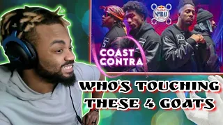 Coast Contra | Red Bull Spiral Reaction | These 4 God MC's are wild