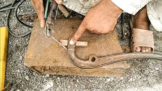 how to make steel bar two powerful joint welding tricks that few people know about cast iron