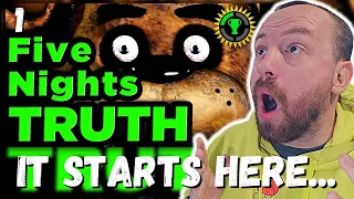 The FIRST FNAF THEORY! Game Theory: Five Nights at Freddy's SCARIEST Monster is You! (REACTION!)