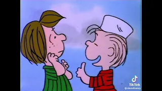 peppermint patty meets the little red hair girl