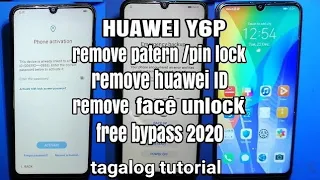 HUAWEI Y6P HUAWEI ID & GOOGLE ACCOUNT BYPASS 2020 MED-LX9 (DATA PARTITION CORRUPTED)