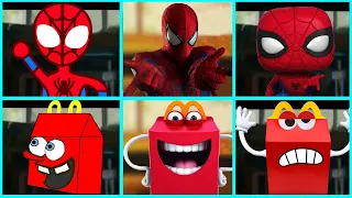 Sonic The Hedgehog Movie - Spider-Man vs Happy Meal Uh Meow All Designs Compilation Compilation