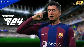 EA FC 24 | Barcelona vs Manchester City - UEFA Champions League | PS5