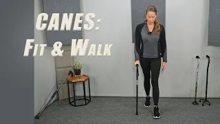 HOW TO Walk with a CANE safely and easily | Fit, Use and More Tips