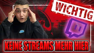 ICH WERDE NICHT MEHR AUF YOUTUBE STREAMEN...