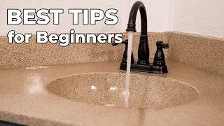 How to Renew Existing Surfaces with Epoxy FULL STEP BY STEP | Bathroom Vanity DIY Makeover