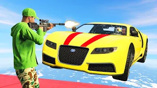 HEADSHOT The DRIVER To WIN! (GTA 5 Funny Moments)