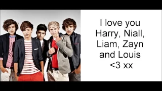 I Wish   One Direction Lyric Video With Pictures   YouTube