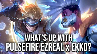 The Romance of Pulsefire Ekko and Ezreal || #shorts