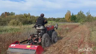 мульчирование перед пахотой