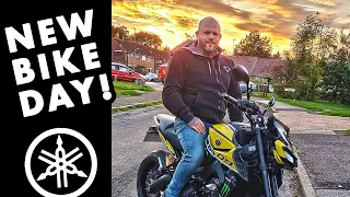 I bought a Yamaha MT09 as my FIRST MOD2 legal motorbike!!!