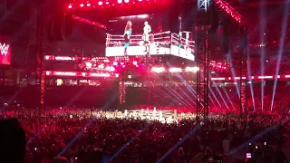 Randy Orton delivers an RKO to Nia Jax | 2019 Royal Rumble, Phoenix AZ