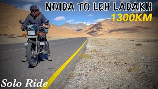 Noida To Leh Ladakh | Hero Splendor | Solo Ride | Ladakh 2023 | Episode 1