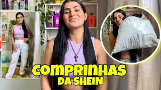 COMPRINHAS DA SHEIN/ COMPREI TUDO QUE QUERIA/ PROVANDO AS ROUPAS DA SHEIN