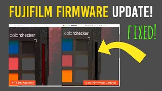 NEW Fujifilm Firmware Update Fixes Colors!