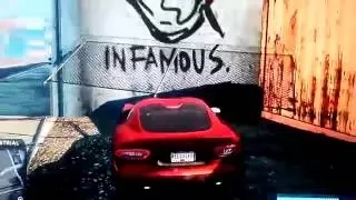 Need for Speed Most Wanted 2012 - el easter egg de InFamous 2