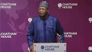 INEC Chairman Speaks At Chatham House About Preparations For Nigeria's General Elections