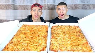 PIZZA CHALLENGE + HEFTIGE STRAFE !!! | Kelvin und Marvin