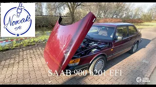 Saab 900 b201 after conversion to EFI