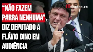 Palavrão em audiência com Flávio Dino causa bate-boca entre deputados do PL