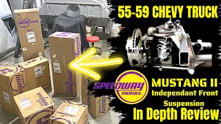 55-59 Chevy Truck | Speedway Mustang 2 IFS | In Depth Review