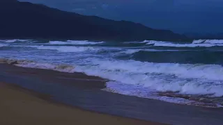 Ocean Sounds With Music For Sleep 🤍 Stress Improve Your Mood And Relax Soul Lifting 🤍