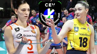 KALAHKAN VAKIFBANK ! FENERBAHCE OPET MENUJU BABAK FINAL CEV CHAMPIONS LEAGUE WOMEN'S 2023