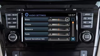 2017 Nissan Rogue - Control Panel and Touch Screen Overview (if so equipped)