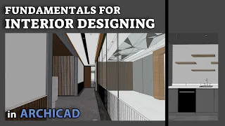Fundamentals for Interior Modeling in Archicad Tutorial