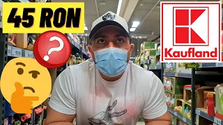 45 RON/saptamana? Ne ajung pentru mancare? Cumparaturi vegane in Kaufland cu Andi Constantin