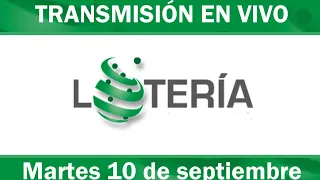 Lotería Nacional en VIVO / martes 10 de septiembre 2019