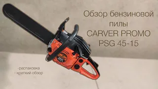 Обзор бензопилы CARVER PROMO PSG 45-15