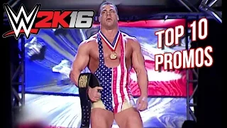 WWE 2K16 - Top 10 Promos (Part 1)