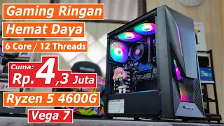 Rakit PC Termurah Tapi Kencang Cuma 4 Jutaan Dengan Ryzen 5 4600G iGPU Vega 7