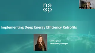 Policy Framework Webinar Series: Implementing Deep Energy Efficiency Retrofits