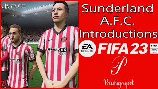 FIFA 23 Sunderland INTRO 4K UHD (PS5)